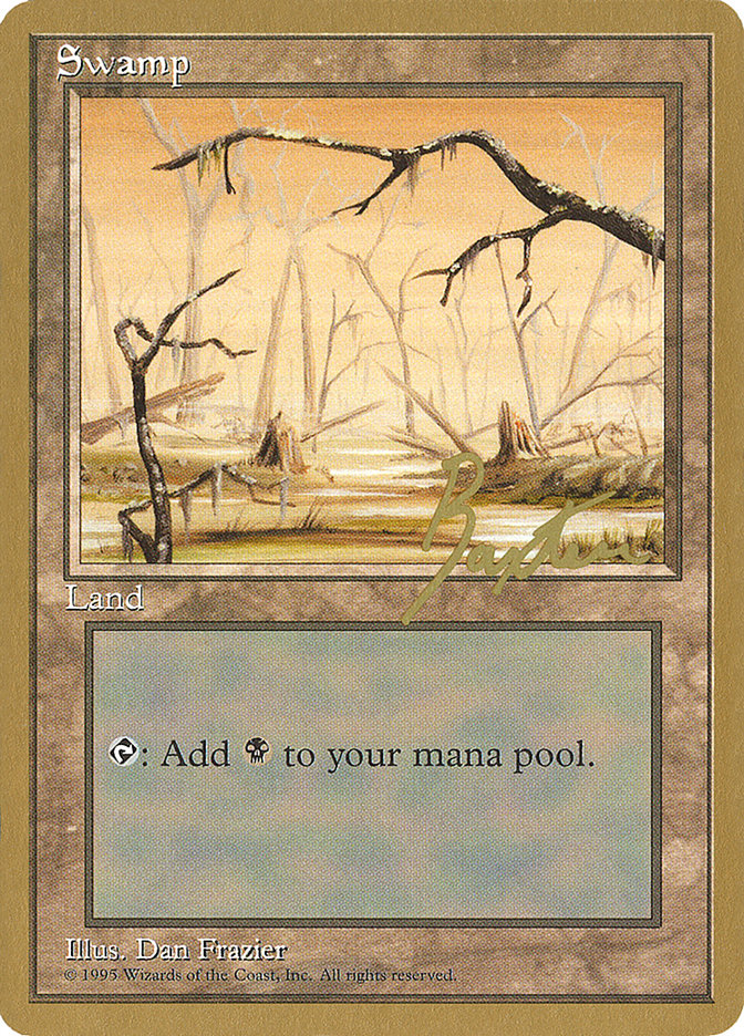 Swamp (gb370) (George Baxter) [Pro Tour Collector Set] | Devastation Store