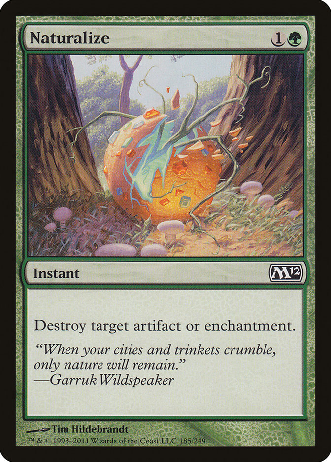 Naturalize [Magic 2012] - Devastation Store | Devastation Store