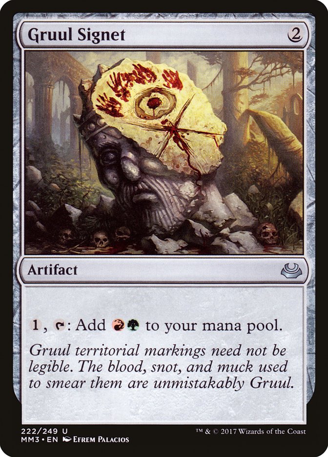 Gruul Signet [Modern Masters 2017] - Devastation Store | Devastation Store