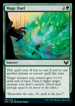 Mage Duel [Strixhaven: School of Mages] | Devastation Store