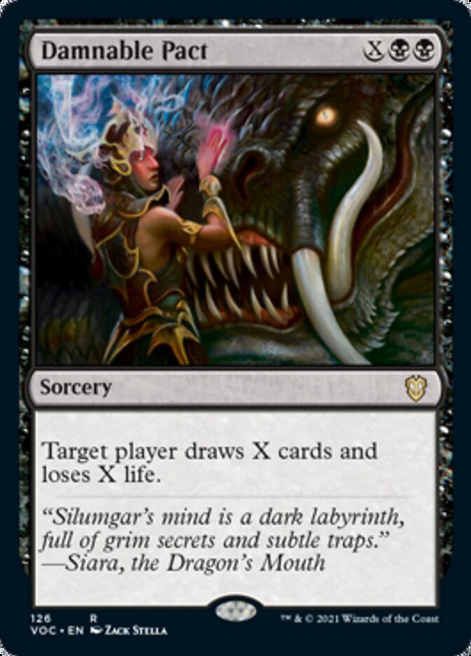 Damnable Pact [Innistrad: Crimson Vow Commander] | Devastation Store