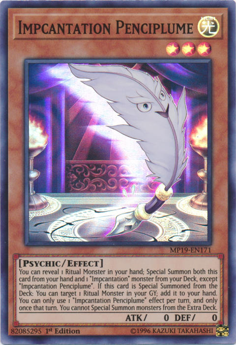 Impcantation Penciplume [MP19-EN171] Super Rare | Devastation Store