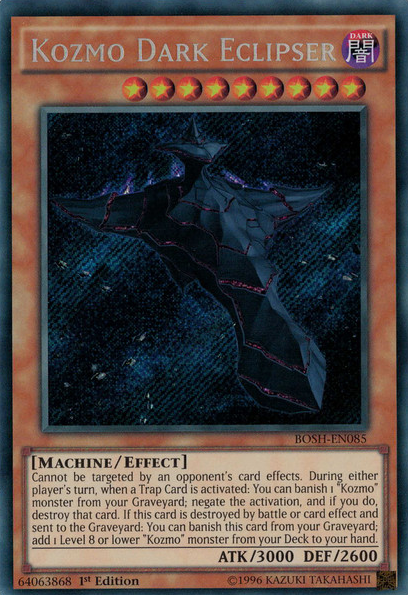 Kozmo Dark Eclipser [BOSH-EN085] Secret Rare | Devastation Store