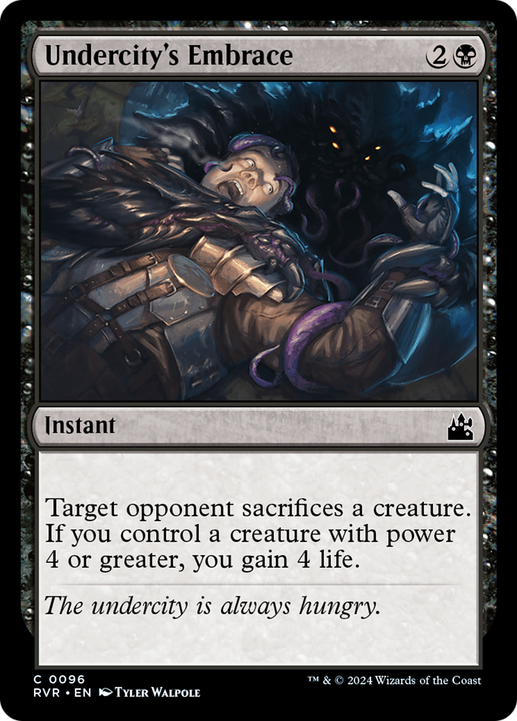 Undercity's Embrace [Ravnica Remastered] | Devastation Store