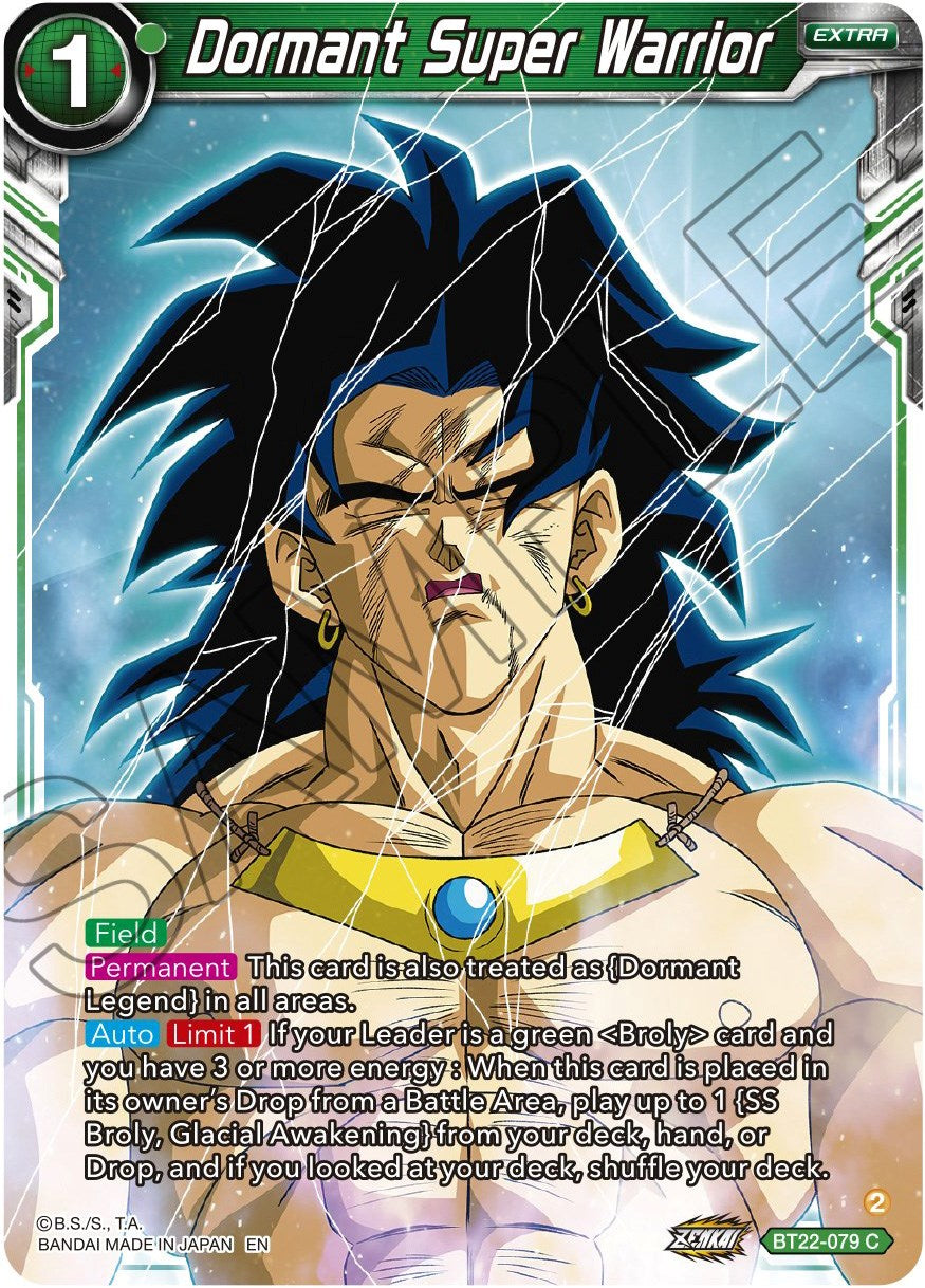 Dormant Super Warrior (BT22-079) [Critical Blow] | Devastation Store