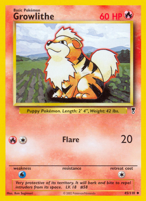 Growlithe (45/110) [Legendary Collection] | Devastation Store