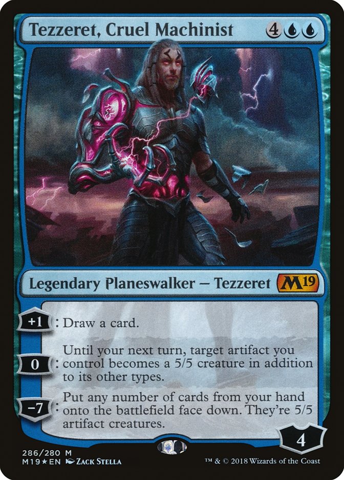 Tezzeret, Cruel Machinist [Core Set 2019] - Devastation Store | Devastation Store