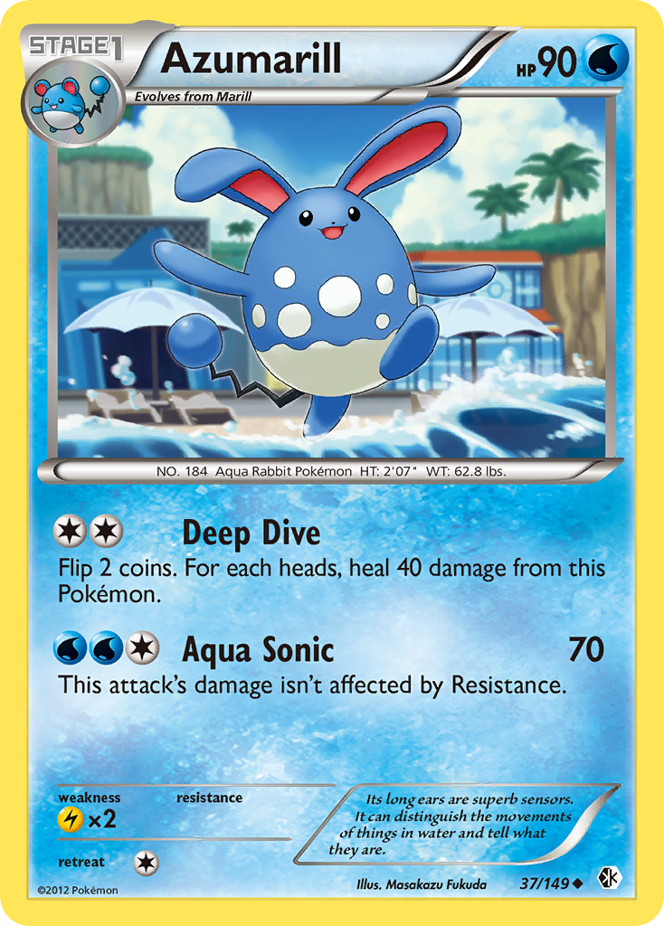 Azumarill (37/149) [Black & White: Boundaries Crossed] | Devastation Store