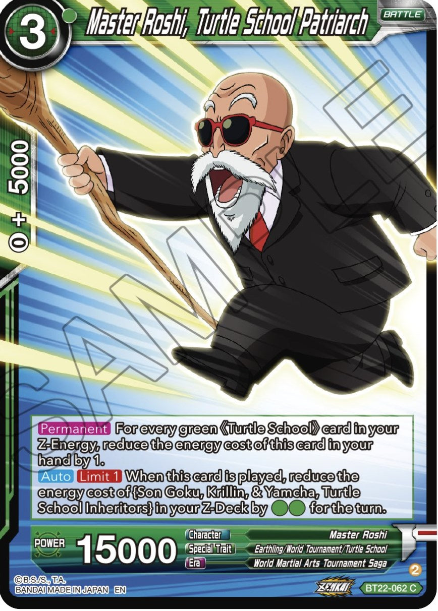 Master Roshi, Turtle school Patriarch (BT22-062) [Critical Blow] | Devastation Store