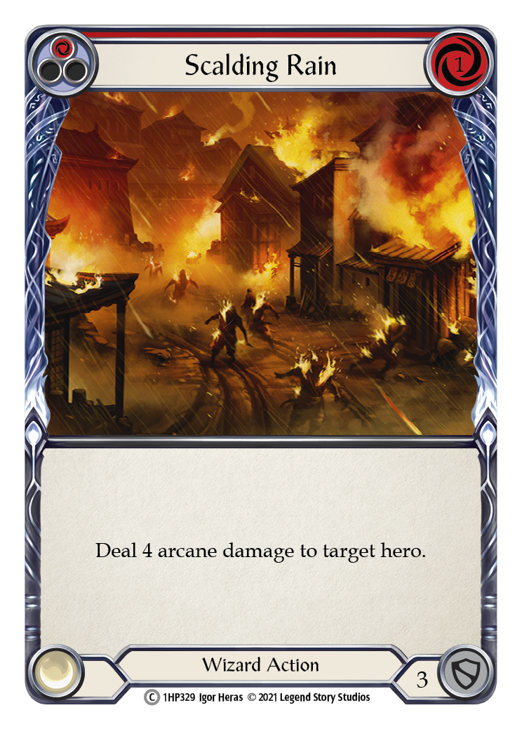 Scalding Rain (Red) [1HP329] | Devastation Store