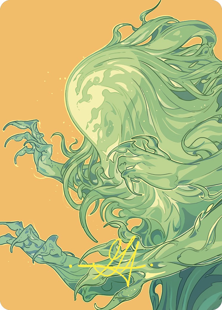 Omnath, Locus of Mana Art Card (Gold-Stamped Signature) [Commander Masters Art Series] | Devastation Store