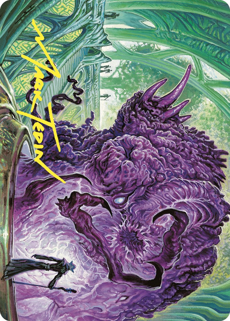 Experiment Kraj Art Card (Gold-Stamped Signature) [Commander Masters Art Series] | Devastation Store