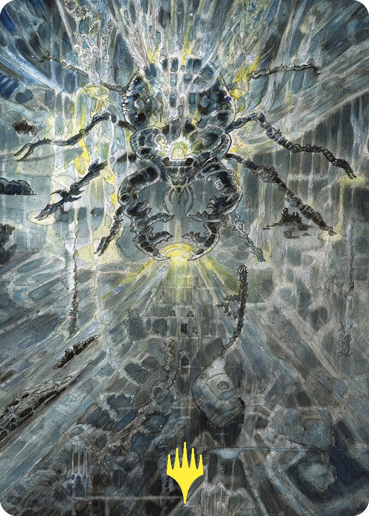 Darksteel Mutation Art Card (Gold-Stamped) [Commander Masters Art Series] | Devastation Store