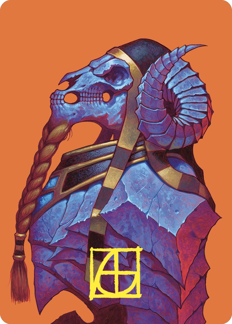 Neheb, the Eternal Art Card (Gold-Stamped Signature) [Commander Masters Art Series] | Devastation Store