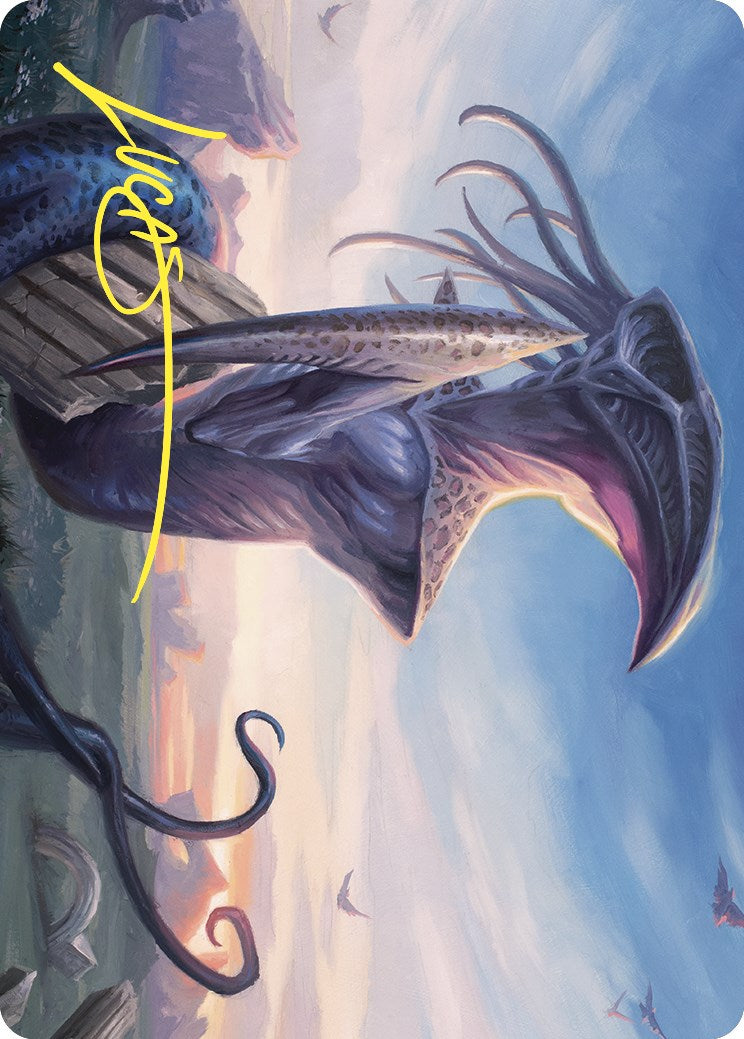 Sentinel Sliver Art Card (Gold-Stamped Signature) [Commander Masters Art Series] | Devastation Store