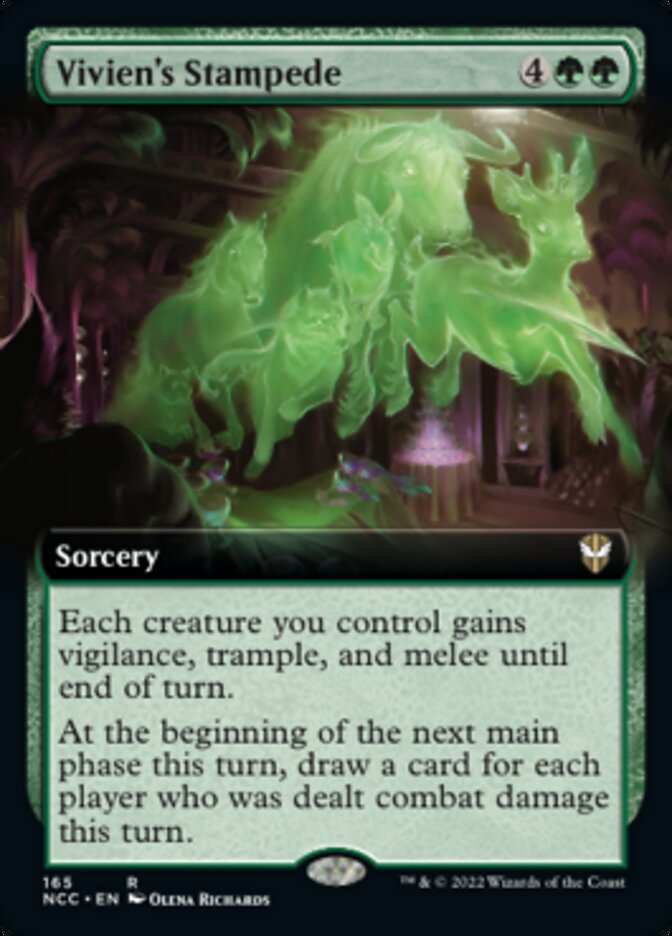Vivien's Stampede (Extended Art) [Streets of New Capenna Commander] | Devastation Store