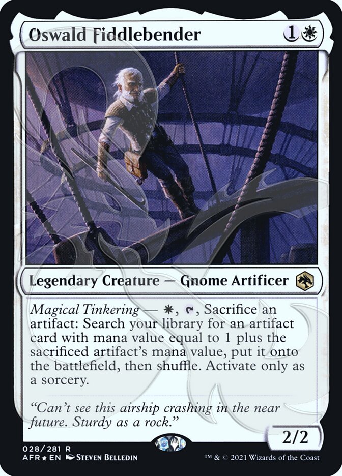 Oswald Fiddlebender (Ampersand Promo) [Dungeons & Dragons: Adventures in the Forgotten Realms Promos] | Devastation Store