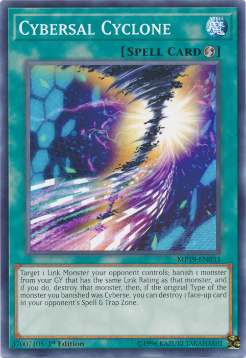Cybersal Cyclone [MP19-EN033] Common | Devastation Store