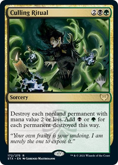 Culling Ritual (Promo Pack) [Strixhaven: School of Mages Promos] | Devastation Store