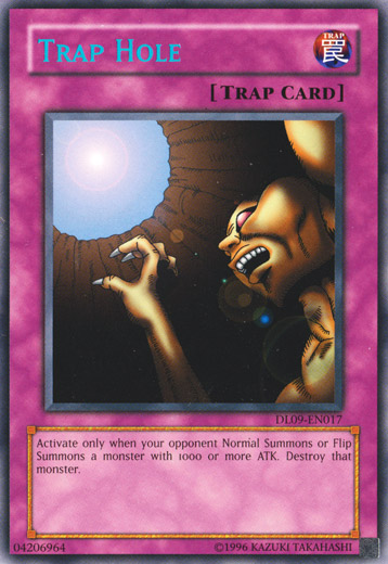 Trap Hole (Blue) [DL09-EN017] Rare | Devastation Store