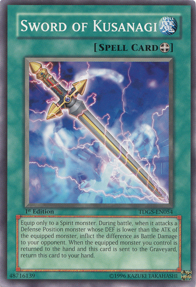 Sword of Kusanagi [TDGS-EN054] Common | Devastation Store