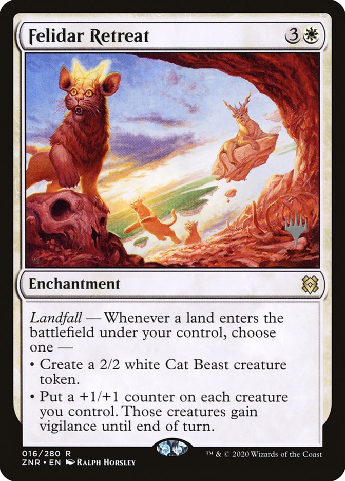 Felidar Retreat (Promo Pack) [Zendikar Rising Promos] | Devastation Store