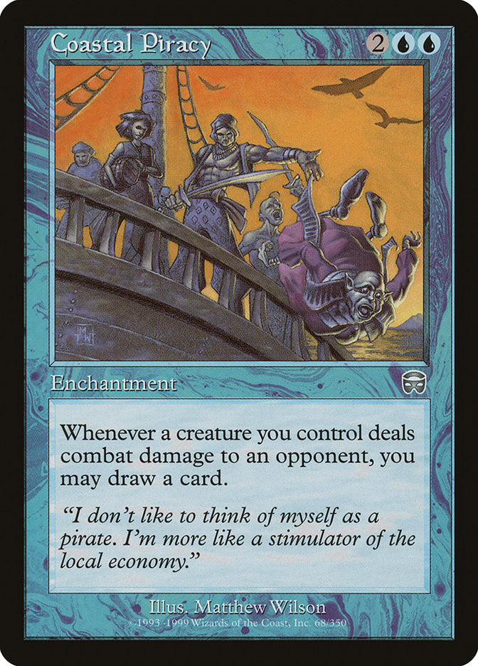 Coastal Piracy [Mercadian Masques] - Devastation Store | Devastation Store