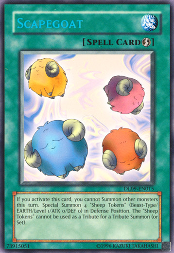 Scapegoat (Blue) [DL09-EN015] Rare | Devastation Store