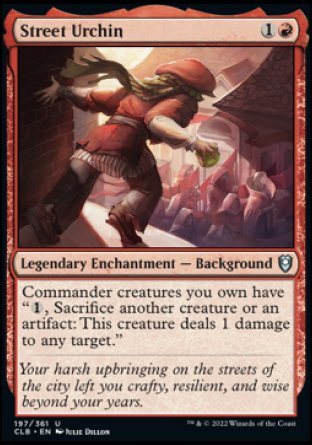 Street Urchin [Commander Legends: Battle for Baldur's Gate] | Devastation Store