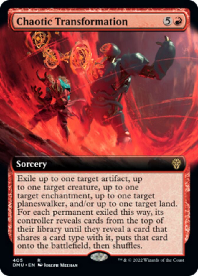 Chaotic Transformation (Extended Art) [Dominaria United] | Devastation Store