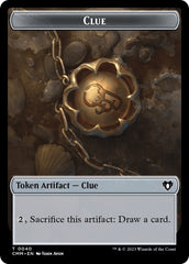 Clue // Spider Double-Sided Token [Commander Masters Tokens] | Devastation Store