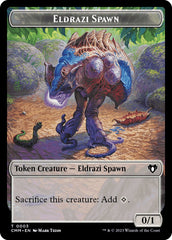 Eldrazi Spawn // Thrull Double-Sided Token [Commander Masters Tokens] | Devastation Store