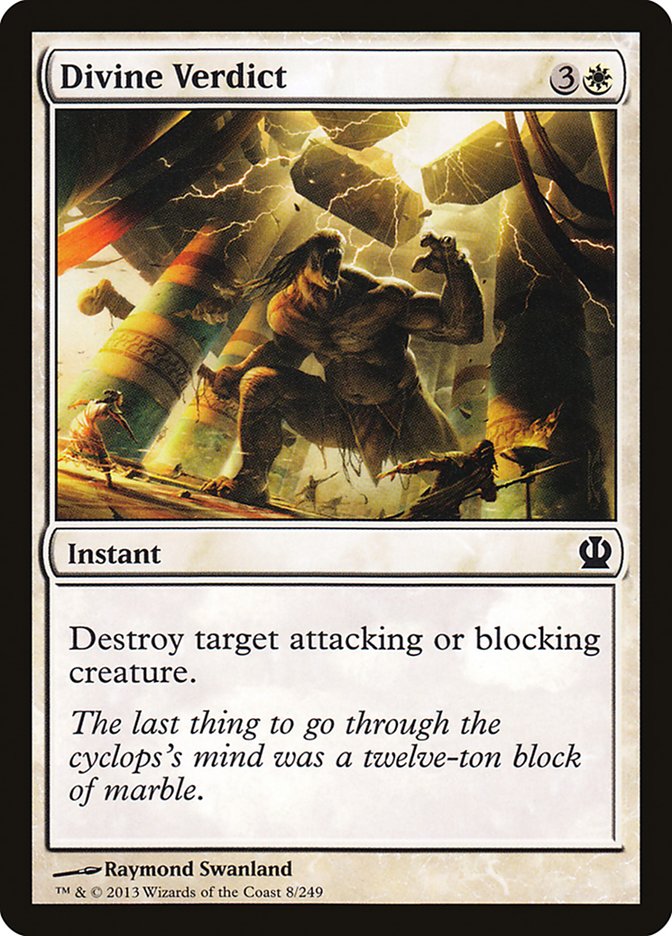 Divine Verdict [Theros] - Devastation Store | Devastation Store