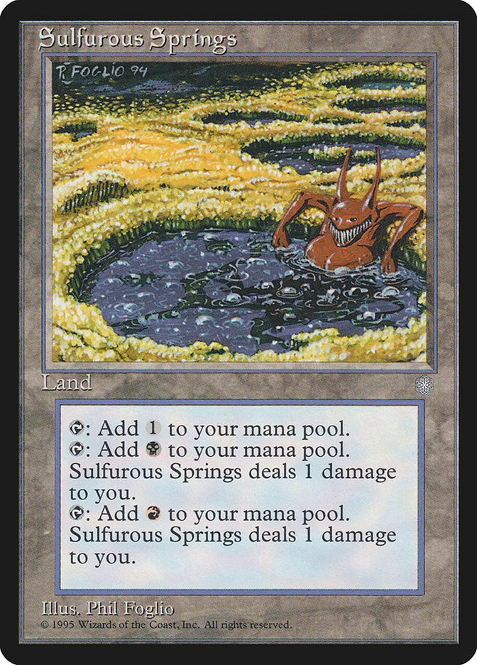 Sulfurous Springs [Ice Age] - Devastation Store | Devastation Store