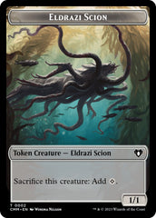 Eldrazi Scion // Thrull Double-Sided Token [Commander Masters Tokens] | Devastation Store