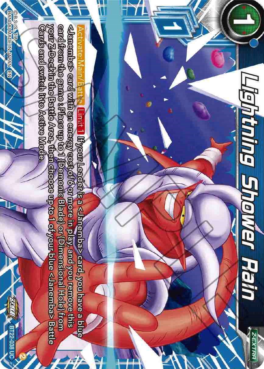 Lightning Shower Rain (BT22-038) [Critical Blow] | Devastation Store