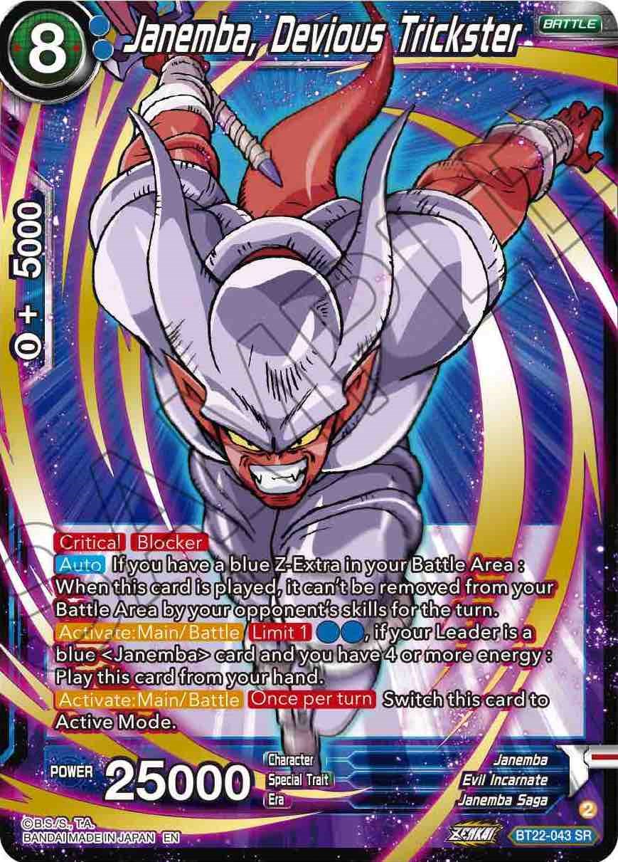 Janemba, Devious Trickster (BT22-043) [Critical Blow] | Devastation Store