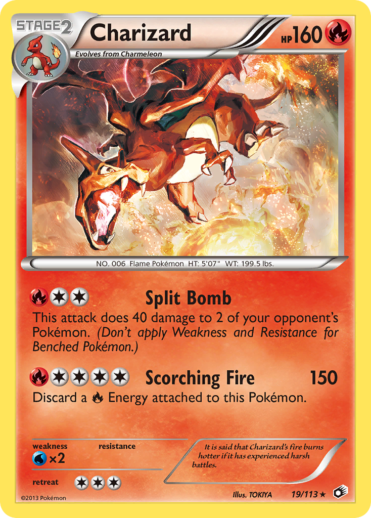 Charizard (19/113) [Black & White: Legendary Treasures] | Devastation Store