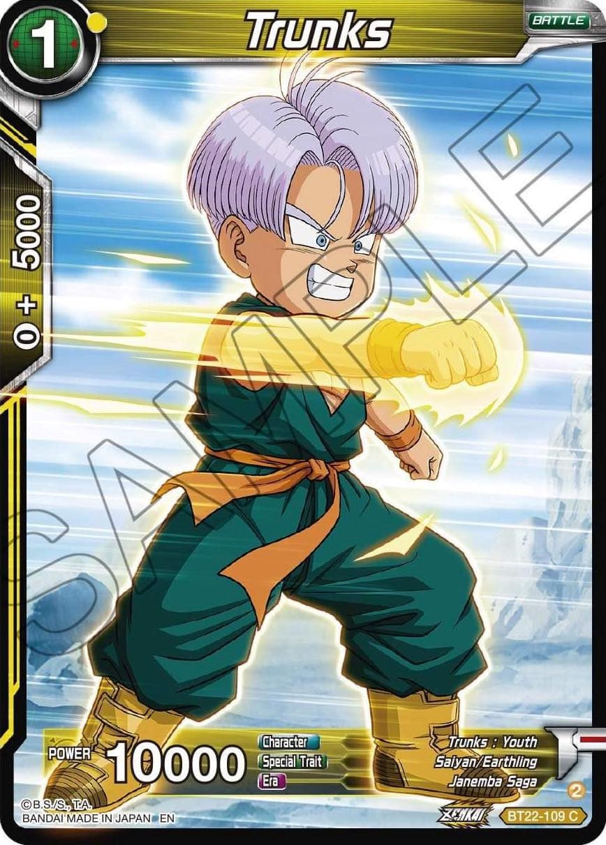 Trunks (BT22-109) [Critical Blow] | Devastation Store