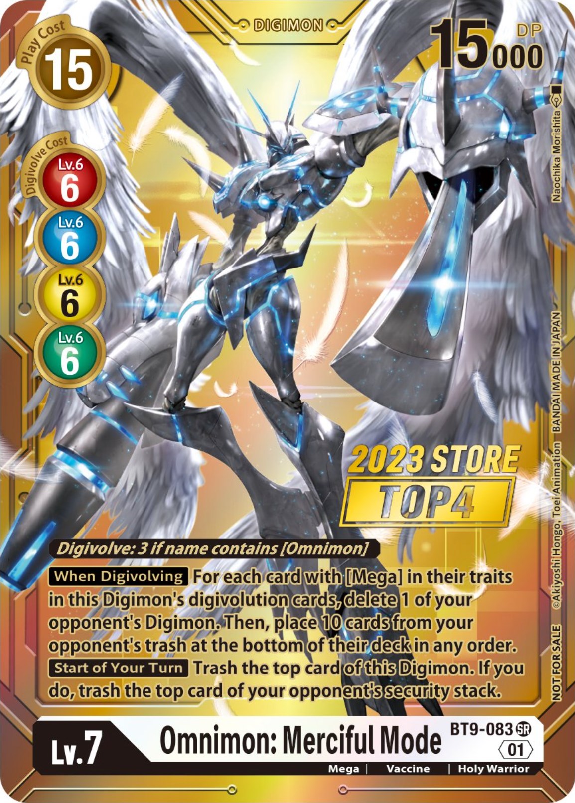 Omnimon: Merciful Mode (2023 Store Top 4) [X Record] | Devastation Store