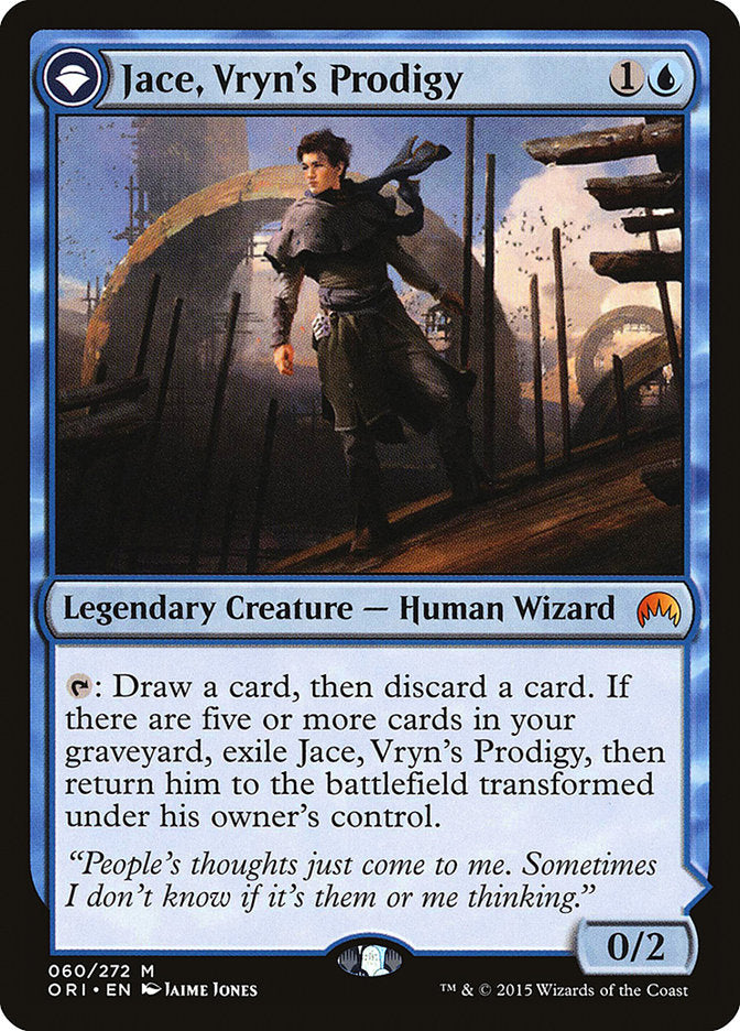 Jace, Vryn's Prodigy // Jace, Telepath Unbound [Magic Origins] - Devastation Store | Devastation Store