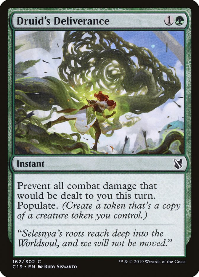 Druid's Deliverance [Commander 2019] | Devastation Store