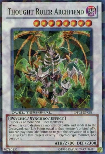 Thought Ruler Archfiend [DT05-EN088] Super Rare | Devastation Store