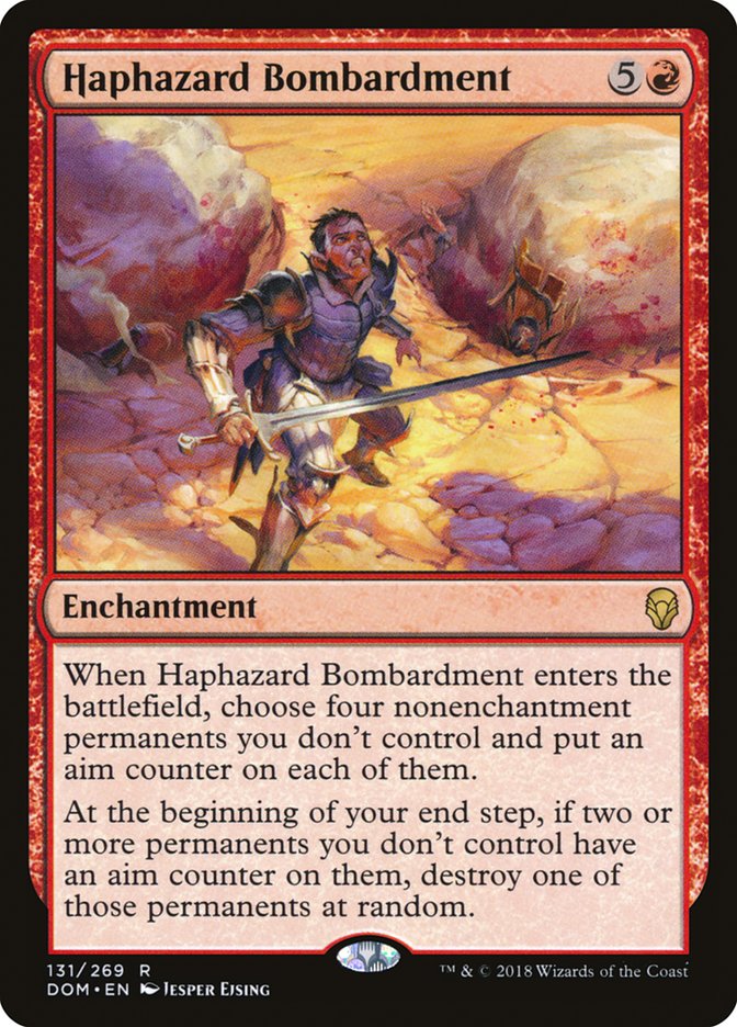 Haphazard Bombardment [Dominaria] | Devastation Store