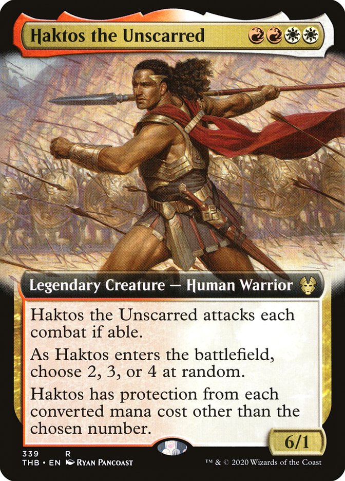 Haktos the Unscarred (Extended) [Theros Beyond Death] | Devastation Store