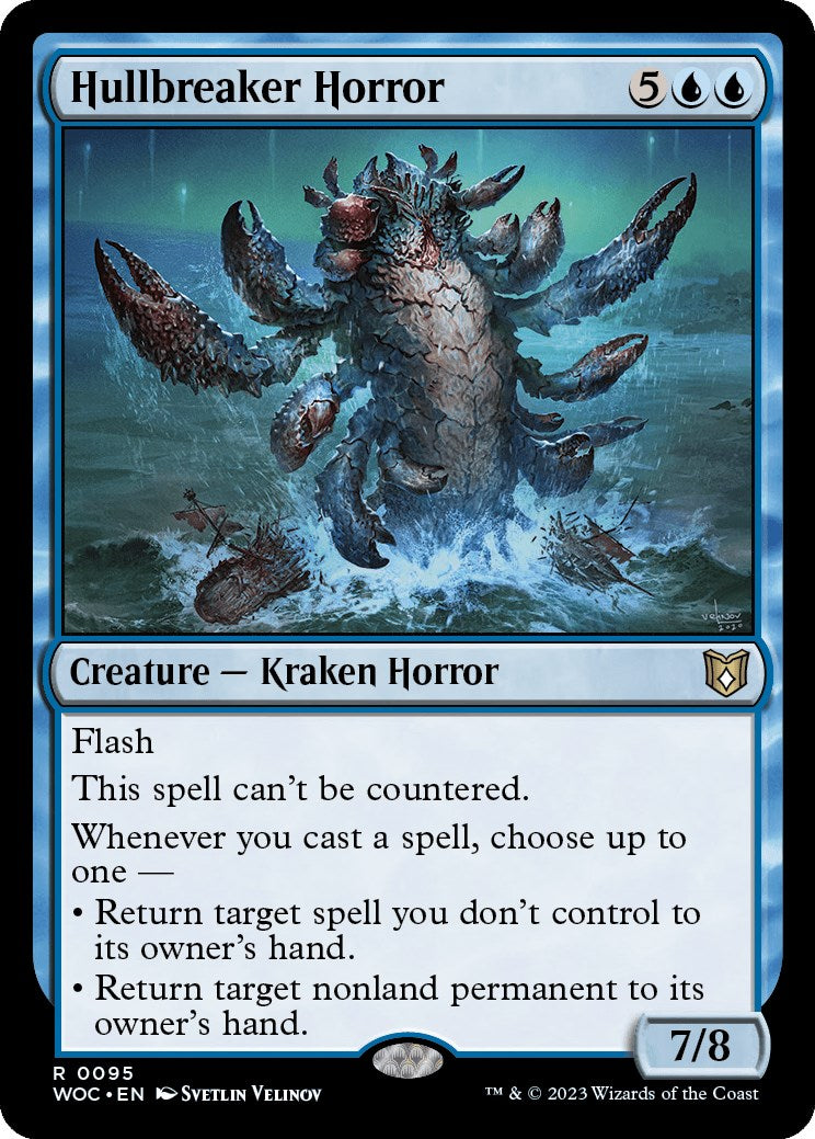 Hullbreaker Horror [Wilds of Eldraine Commander] | Devastation Store
