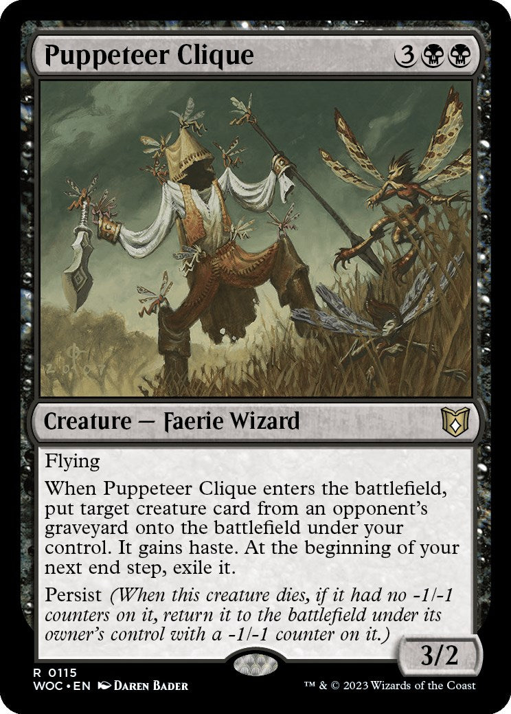 Puppeteer Clique [Wilds of Eldraine Commander] | Devastation Store
