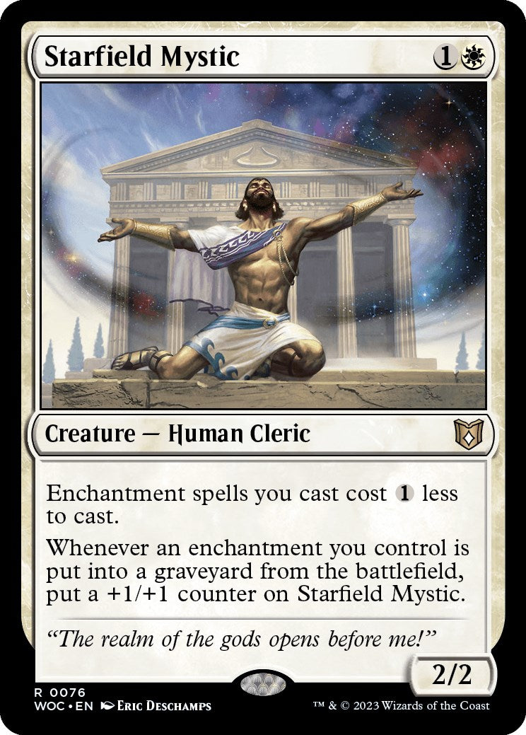 Starfield Mystic [Wilds of Eldraine Commander] | Devastation Store