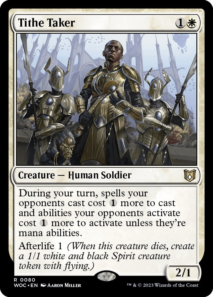 Tithe Taker [Wilds of Eldraine Commander] | Devastation Store