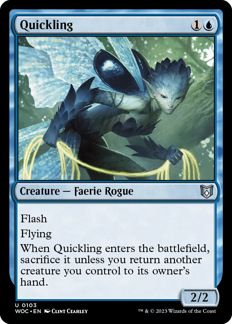 Quickling [Wilds of Eldraine Commander] | Devastation Store